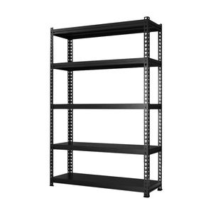 رف معدني بروابل من 5 طبقات رف تخزين للمخازن للخدمة الشاقة رف تخزين للمطبخ والمكتب بلا بولتلس - Product Image 3