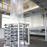 Machine de fabrication de films HDPE/PVC à co-extrusion 3 couches entièrement automatique avec mesure de épaisseur rotative de précision HWYAA CE ISO9001 Efficace
