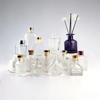 Bouteilles diffuseurs de parfum en verre cylindriques vides de grande capacité (100 ml, 150 ml, 200 ml) pour la décoration intérieure, avec étiquette personnalisée, pour désodorisant d'ambiance