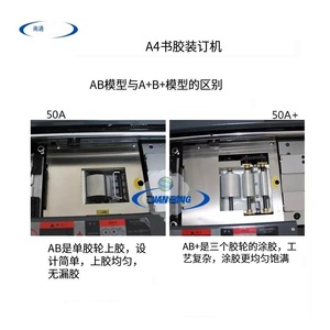 Machine à relier automatique électrique Nantong A4 220V avec fonction de collage latéral pour usage bureautique - Product Image 5
