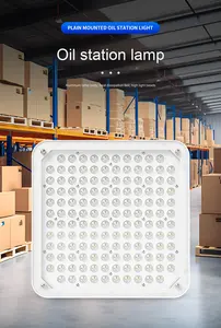 L'aluminium imperméable à haute luminosité IP65 100w 150w <span class=keywords><strong>a</strong></span> mené la lumière anti-déflagrante <span class=keywords><strong>pour</strong></span> les lampes d'auvent de station-service d'essence de carburant - Product Image 2