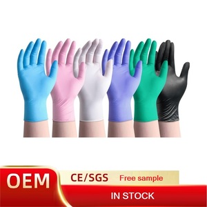 Gants en nitrile de qualité supérieure, sans poudre, à haute élasticité, adaptés aux aliments, pour usage domestique - Product Image 2