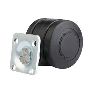 Light Duty Nylon PA Swivel Caster Wheels 2-3 Inch with Total Brake 35-40KG Load Low Freight for <b>Trolley</b> and Furniture - Product Image 3