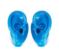 Vente directe usine : Présentoir pour modèle d'oreille artificielle en silicone, pour aides auditives, écouteurs, protections auditives et moniteurs musicaux