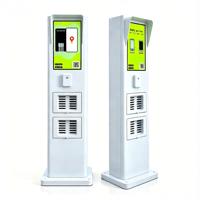 2026 Benutzerdefiniertes Logo Wasserdichte 4G Tragbare Powerstation Schnellladende Miet-Powerbanks für Restaurant-Werbung
