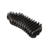 Brosse pour haltères et équipements de gym, nettoyeur robuste à poils en acier pour barres de musculation, barres de traction et haltères