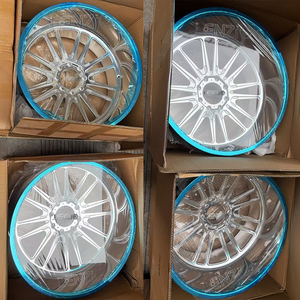 ล้ออะลูมิเนียมฟอร์จ Kleun Single Series ขนาด 22-30 นิ้ว สีเงิน ได้รับการรับรองมาตรฐาน DOT สำหรับการดัดแปลง/อัปเกรด - Product Image 4