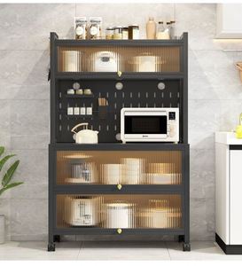 Wholesale Carbon Steel <b>Kitchen</b> <b>Storage</b> Cabinets with Doors Household Dining Cabinets Microwave Ovens Ovens <b>Storage</b> Cabinets - Product Image 2
