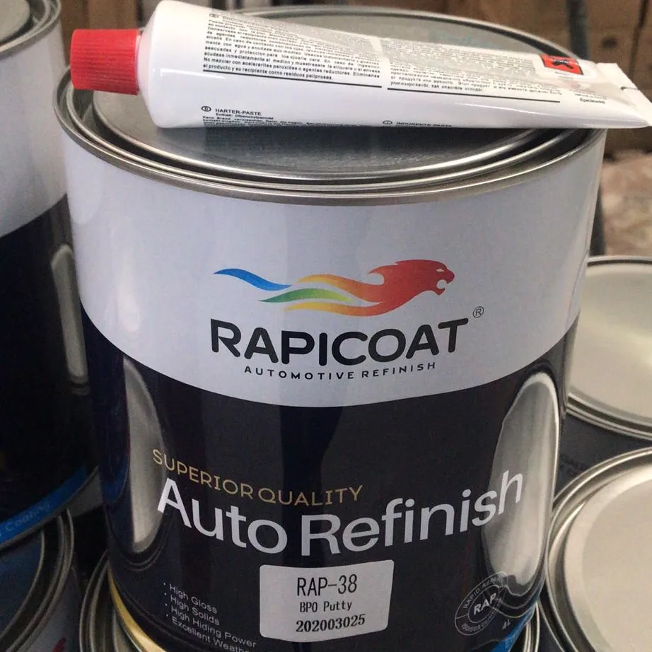 4kg round tin package superior adhesion good quality auto refinish excelight weight filler fireproof auto poly putty car body