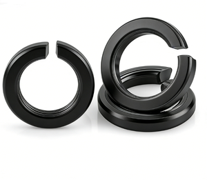 Rondelle de serrage externe à dents en acier inoxydable, alliage de titane, personnalisée OEM, avec ressort de compression et rondelle de verrouillage en étoile - Product Image 1