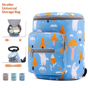 Bolsa de Pañales para Bebé <span class=keywords><strong>y</strong></span> Niños, de Gran Capacidad, con Separación para Artículos Secos <span class=keywords><strong>y</strong></span> Húmedos, Organizador para Cochecito, Venta al Por Mayor - Product Image 1