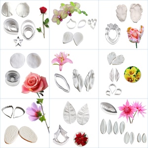 Набор силиконовых форм для украшения тортов включает в себя Цветочные сахарные цветы (розы лилии тюльпаны) сушеные Инструменты для торта - Product Image 2