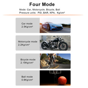 Nouvelle pompe à air numérique sans fil rechargeable pour vélo, batterie portable, mini <span class=keywords><strong>compresseur</strong></span> de gonflage de pneus de voiture sans fil - Product Image 5