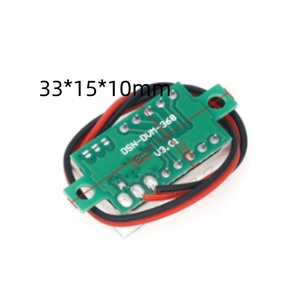 Voltímetro Digital de Dos Cables 5V-120V 36 48 60 72 84 96 para Vehículos Eléctricos con Pantalla Digital y Circuito Integrado DSN-DVM-568HV - Product Image 4