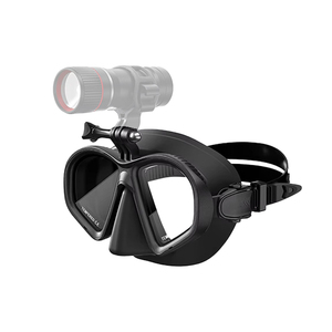 Máscara <span class=keywords><strong>de</strong></span> <span class=keywords><strong>Buceo</strong></span> <span class=keywords><strong>de</strong></span> Silicona Suave para Apnea JUNHAIINS para Adultos, Máscara <span class=keywords><strong>de</strong></span> <span class=keywords><strong>Buceo</strong></span> con Vidrio Antivaho y Antifugas con Soporte para Cámara para Escafandra - Product Image 1