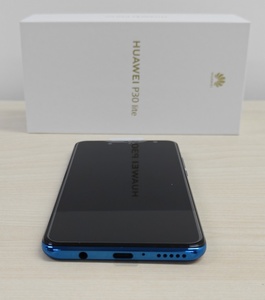 Vente en gros de smartphones originaux HWei P30 Lite bleu 128 Go, processeur octa-core, LTE, écran 6,1 pouces, double carte SIM, Android <span class=keywords><strong>9</strong></span>, 48 MP, anglais/espagnol/français - Product Image 4