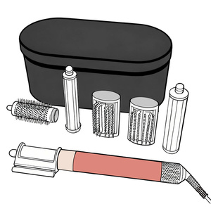 <span class=keywords><strong>Secador</strong></span> de Pelo Original Dys Airr Wrraps Coan das 2x Long ID HS 05 HS 08 HS 09 para Airw Wrraps Multi Styler - Product Image 1
