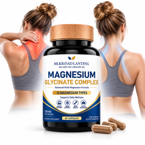 Venta al por Mayor de Glicinato de Magnesio Complejo de 700 mg, 60 Cápsulas, Fórmula Profesional para el Bienestar Diario - Product Image 1