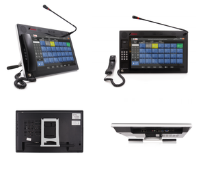 KNTECH Salle de contrôle Téléphone A17 Identification de l'appelant Téléphone sensible 17.3 pouces Écran tactile Station de répartition Col de cygne Microphone - Product Image 4