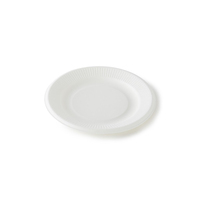 Assiette ronde en pulpe de canne à sucre biodégradable, résistante à l'eau et à l'huile, contenants alimentaires, tailles 9''/10''/12''