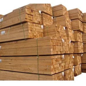 decorative house wall pine rough cut lumber Exterior high grade pine lumber for sale