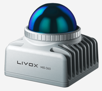 Sensor LiDAR Berkinerja Tinggi Livox Mid-360, FOV 360°, Jangkauan Deteksi 40m, 200k Titik/detik, 10Hz, Aman untuk Mata, 905nm, IMU Terintegrasi, AGV