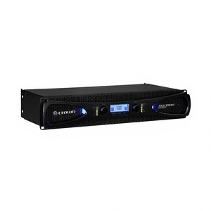 เครื่องขยายเสียง Crown XLS1002 2 แชนแนล คลาส <span class=keywords><strong>D</strong></span> ระดับมืออาชีพ พร้อม DSP, ฟิลเตอร์แบนด์พาส, ตัวจำกัดสัญญาณพีค, ช่องต่อ XLR/RCA - Product Image 1