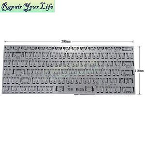 Teclado de Repuesto para Portátil en Inglés (EE. UU.) para Axioo Hype 1, Nuevo, Negro, Sin Marco, Sin Retroiluminación - Product Image 5