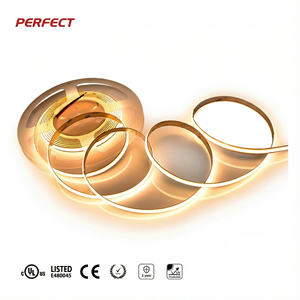 Bande lumineuse LED COB en vente flash, 2700K-6500K, CRI≥90, 528LED/m, 1300LM/M, 13w/m, DC12V, découpe libre, pour éclairage décoratif intérieur - Product Image 1