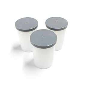 Fornitura di fabbrica Contenitori in plastica calibro 35mm Bianchi per pellicola con coperchi grigi Vuoti - Product Image 4