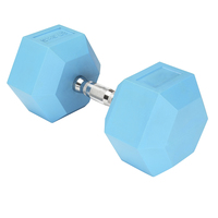 Haltères hexagonaux de 15 lb, équipement de musculation, équipement de salle de sport, équipement d'entraînement musculaire à domicile, équipement d'entraînement en salle