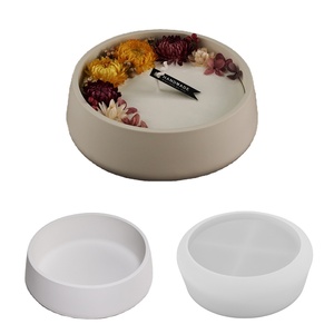Cera di cristallo a goccia di gesso di gesso di cemento contenitore contenitore contenitore contenitore contenitore in silicone stampo - Product Image 5