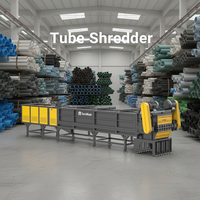 Trituradora de Tubos TerruMash Personalizada de 74KW con Bomba y Rodamiento para Solución Tecnológica de Reciclaje de Plástico