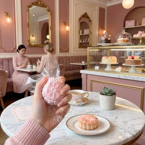 Jouet Squishy Gâteau <span class=keywords><strong>Sakura</strong></span> 2026 – Le Jouet Anti-Stress le Plus Vendu en TPE SEBS, Fleur Rose Solide Sensorielle à Presser, Non Toxique - Product Image 4