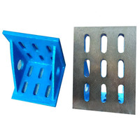Plaque d'angle en fonte OEM haute précision réglable, personnalisée à 90 degrés avec rainure en T, outils de mesure et support d'inspection