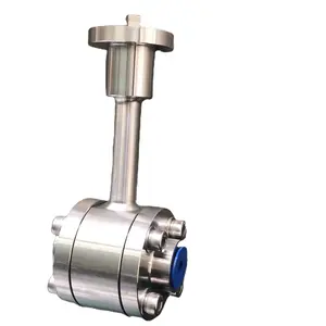 Limit Switch Pneumatic Electric Flange Ultra-Low Temperature Ball Valves Stainless Steel 316 Cryogenic Ball Valve