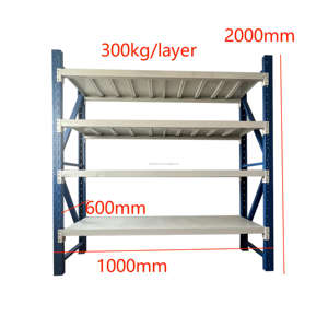 Customizable Heavy Duty Shelving, Factory <b>Direct</b>, Epoxy <b>Sprayed</b> Rust Proof, Easy Install Adjustable Industrial Racks - Product Image 2