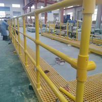 Tubo Redondo de FRP para Protección de Aislamiento de Cables, Soporte para Equipos de Minería y Pasamanos de Construcción, Tubo de Pultrusión de Fibra de Vidrio