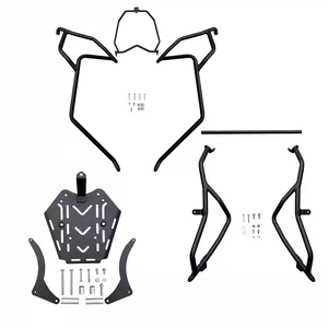 Odm Oem Fabrieksleverancier Aangepaste Motoraccessoires Uitlaat Voor-En Achterbumpers Beschermset Voor Yamaha <span class=keywords><strong>Motor</strong></span> Anti-Val