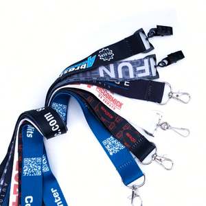 Longes en polyester à col en logo avec impression personnalisée de haute qualité avec logo personnalisé - Product Image 1