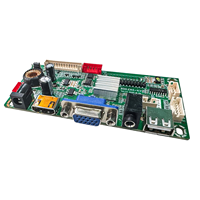 En İyi Fiyat BSD.E6X-AV Monitör Reklam Sürücüsü Kontrol Kartı Monitör Portu Desteği 1920x1080 Lvds USB Kontrol Kartı FR-4 Malzeme