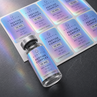 Étiquettes personnalisées pour flacons de 3 ml, 5 ml, 10 ml, 20 ml, 30 ml, étiquettes adhésives en vinyle imperméables pour peptides, étiquettes pour cosmétiques