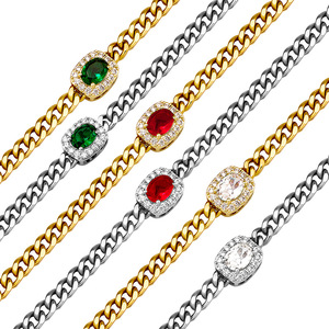 European American 3MM Fashionable Hot-Selling Popular Versatile Clavicle Chain Jewelry Stainless Steel Chain <b>Necklace</b> - Product Image 5