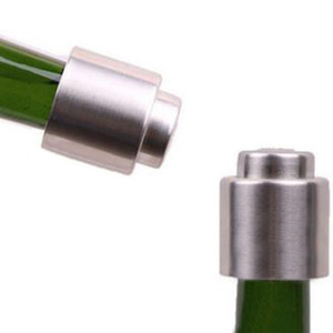 Stainless steel <b>wine</b> <b>stoppers</b>, including press-type <b>wine</b> <b>stoppers</b>, stainless steel <b>wine</b> preservatives, and champagne bottle - Product Image 1