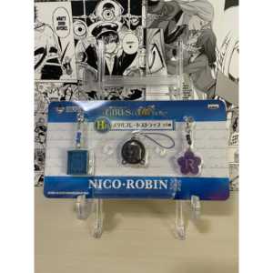 Ichiban Kuji <b>One</b> Piece H Prize Metal Keychain '<b>Girls</b> Collection Vol. 1 Nico Robin' Triset JAP Product - Product Image 1