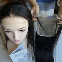 Topper de luxe en cheveux humains naturels avec dentelle HD, postiche entièrement en dentelle, nœuds invisibles, fil halo, couverture naturelle