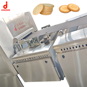 Línea de Producción de Galletas Tipo Sándwich de <span class=keywords><strong>Soda</strong></span> Dura, Totalmente Automática, de Acero Inoxidable, de Alto Rendimiento, de 200-1700 Kg/h, para Fábricas de Galletas - Product Image 6