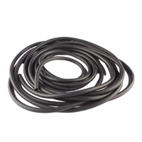 Bandes rondes en mousse EPDM en stock, bandes en éponge de caoutchouc silicone, résistantes aux hautes températures, 10 mm, 15 mm, 20 mm.