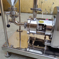 Homogénéisateur en ligne à cisaillement élevé avec pompe mélangeuse émulsifiante de 50 L pour dispersion de liquides et de poudres chimiques, à économie d'énergie