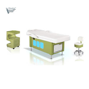 Camilla de Belleza Multifuncional con Calefacción, Terapia de Luz LED, Mesa de <span class=keywords><strong>Spa</strong></span>, Aromaterapia, Masaje Acuático - Moderna y Plegable para Uso en Hoteles y Escuelas - Product Image 1